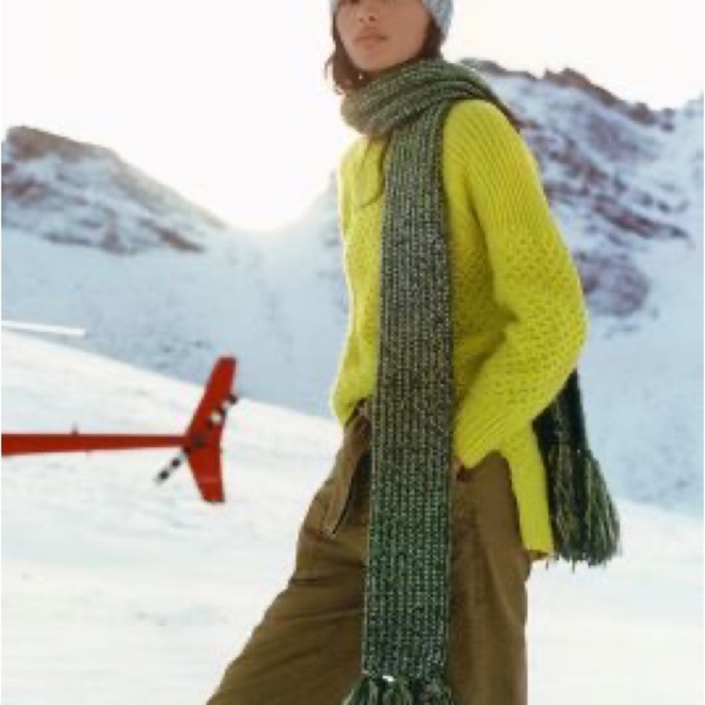 Anthropologie Bia Mock Neck Sweater